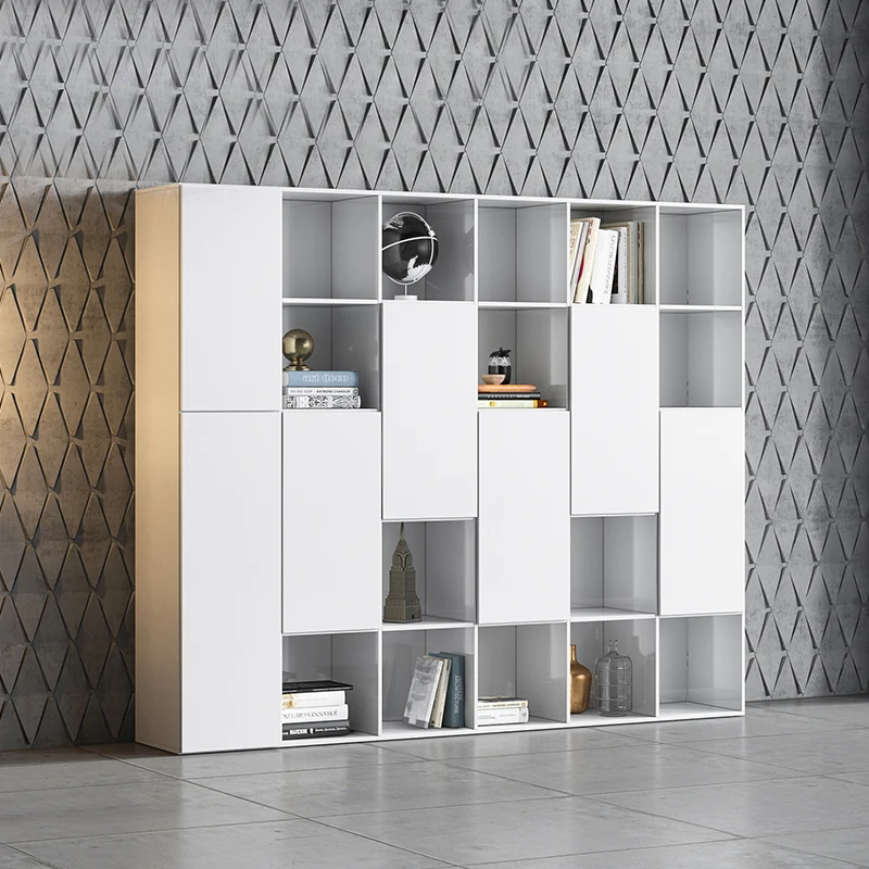 Fashion information cabinet decoration modern storage cabinet piano lacquer bookshelf