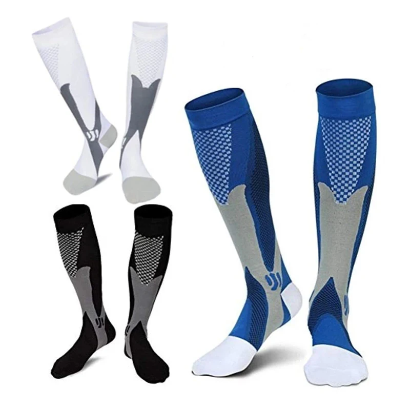 Compression Socks Medical Varicose Veins Men Sports Socks Outdoor Cycling Running Tourism Elastic Socks Knee Blood Circulation