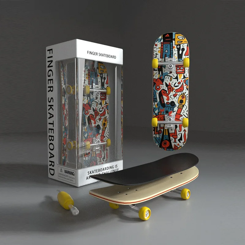 2025 nuevo juguete patinetas para dedos pasatiempos novedad antiestrés sensorial diapasón juguetes Mini regalo divertido para niños niño