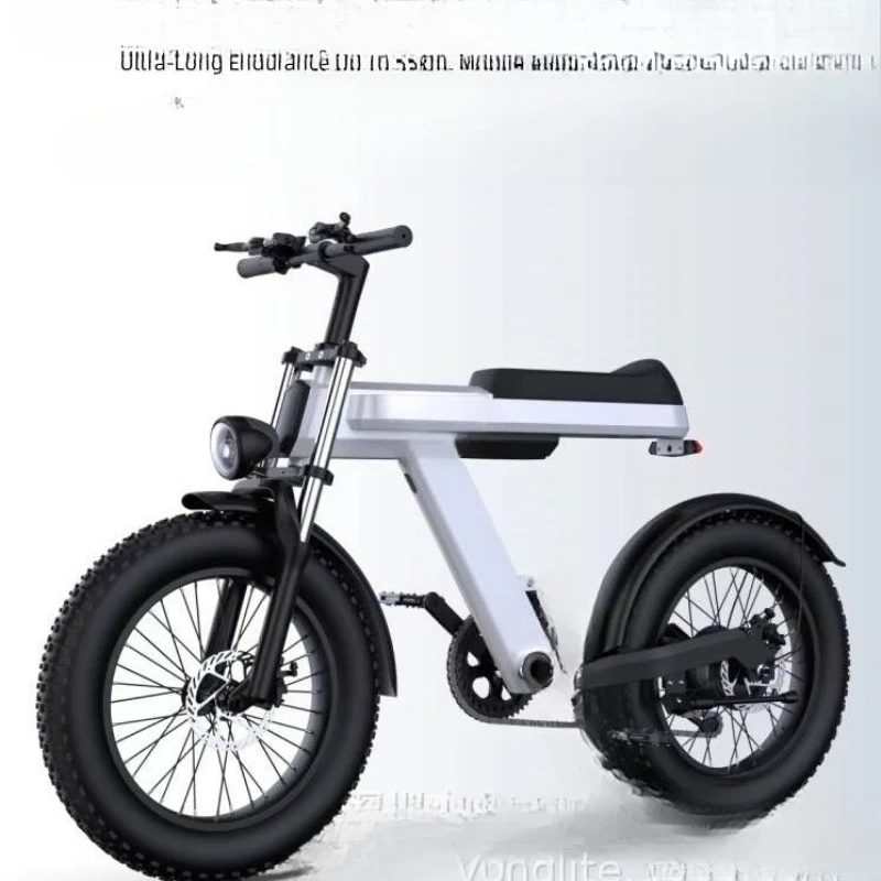 

20 inch fat tire snow electric bicycle aluminum alloy lithium battery electric vehicle