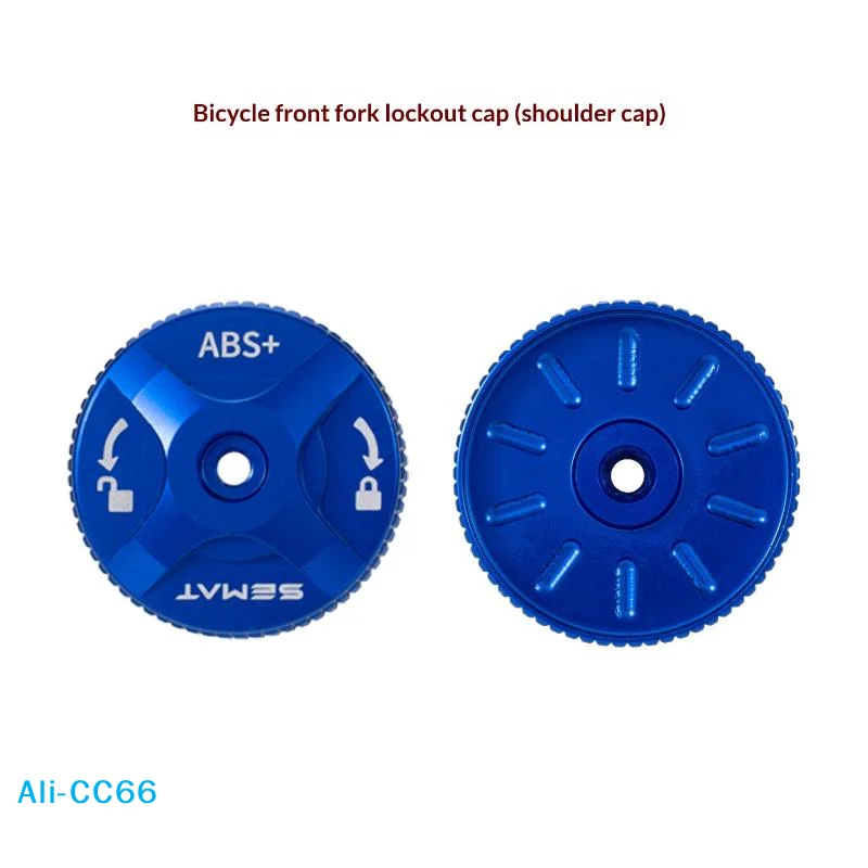 【C】Bicycle Suspension Fork Cap Parts Manual Cover Aluminum A