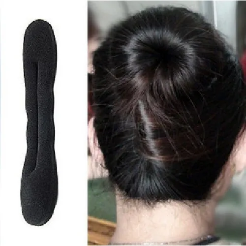 Accesorios para el cabello de mujer, banda para el cabello de esponja, Clip para hacer moños, herramienta de peluquería con giro de espuma. Diy del