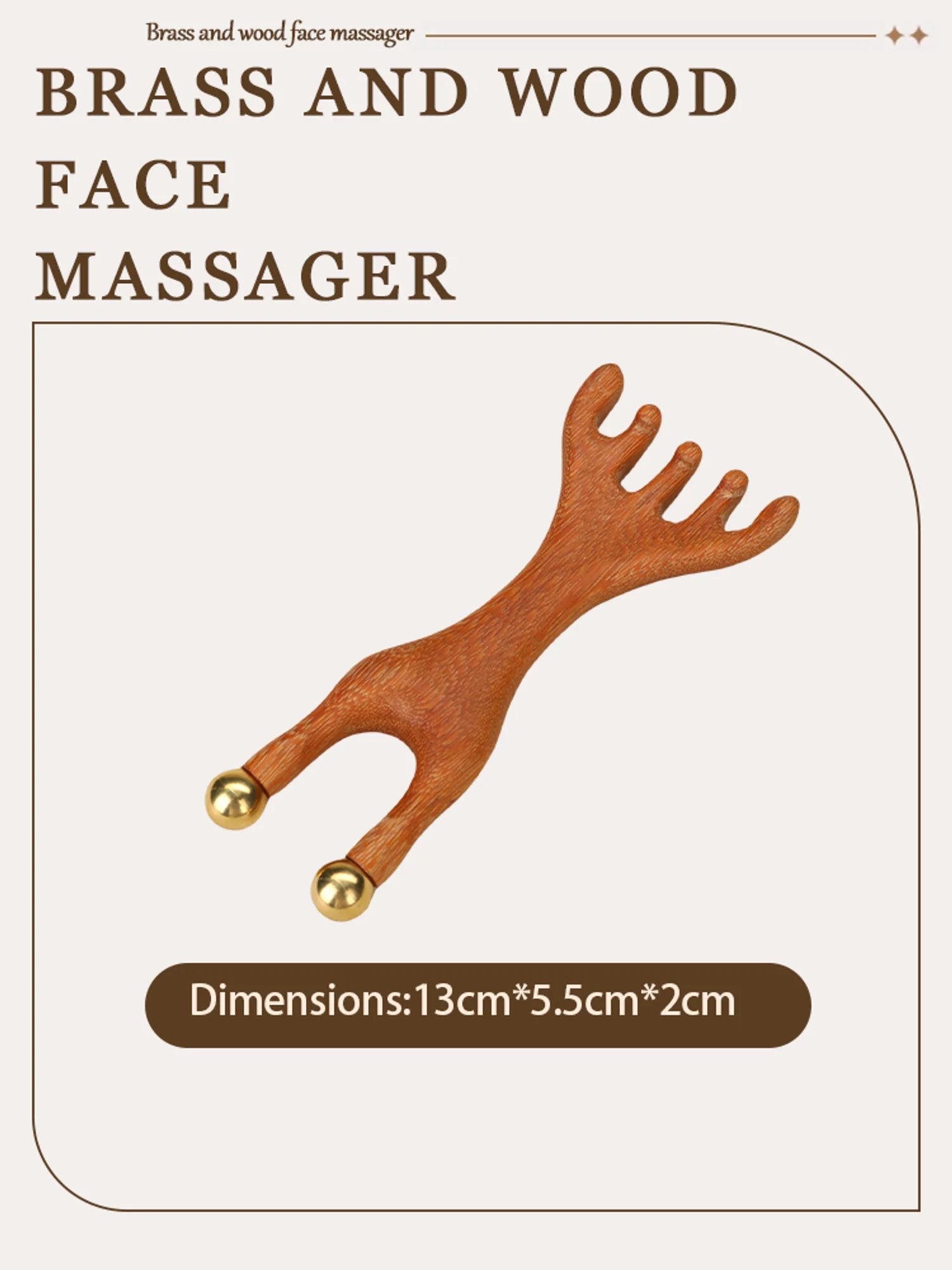 Head Meridian Massage Comb Head Face Scalp Gua Sha Scraping Massager Sandalwood Wide Tooth Facial Guasha Scraping Body Massage