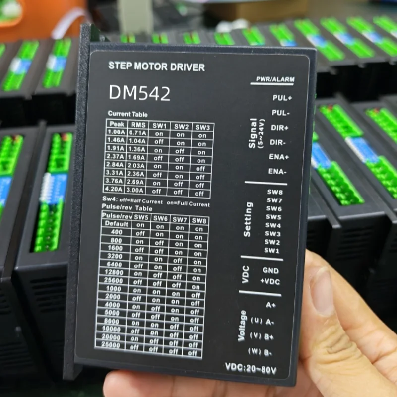 

Stepper motor driver DM542 20V-80V 1A-5.6A can be customized digital 42/57 for stepper motor pper motor 3D printing automation