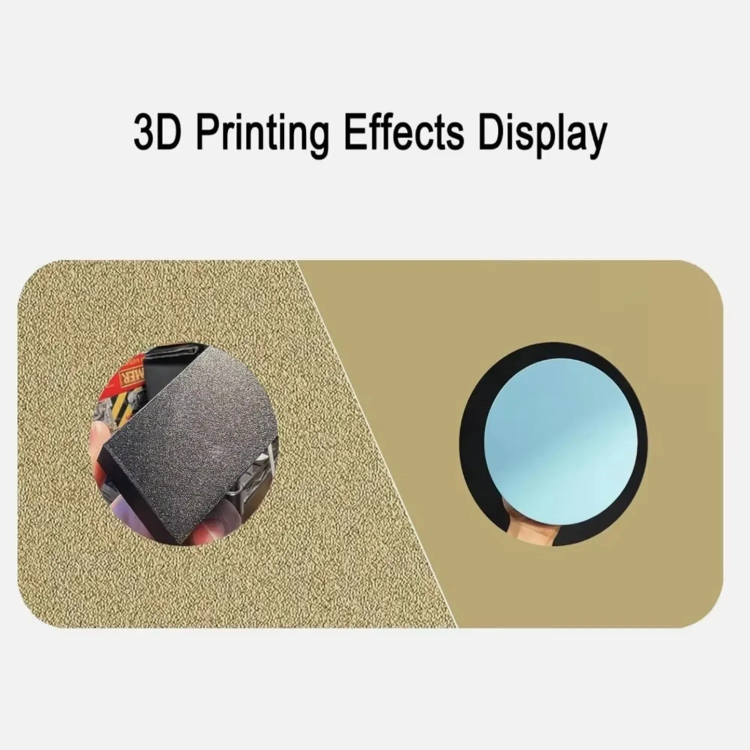 For Anycubic Kobra S1 Max Build Plate 360x369mm Double Sided Textured Smooth PEI Flexible Strong Magnetic Adhesion Print Bed
