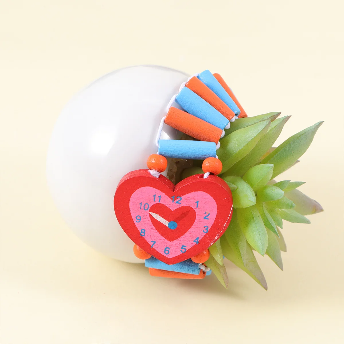 Montre-bracelet en bois pour enfants, 5 pièces, jouets, Design de dessin animé, bande extensible, cadeaux de fête d'anniversaire pour enfants