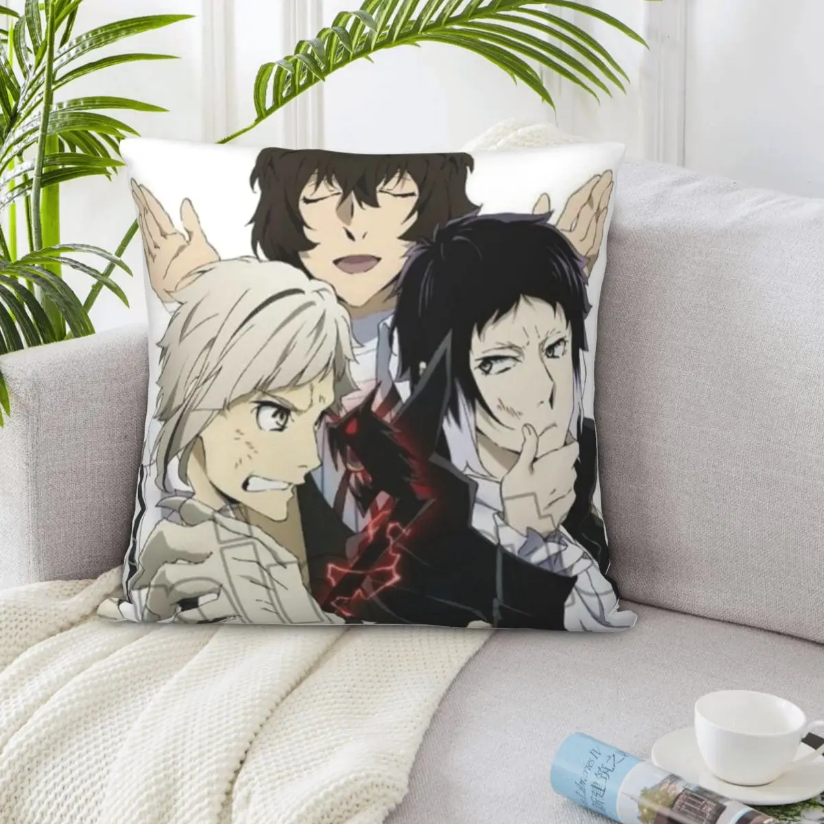 

Bungo Stray Dogs 000467 Домашний декор Наволочки Декоративные подушки Наволочка Dakimakura Наволочка