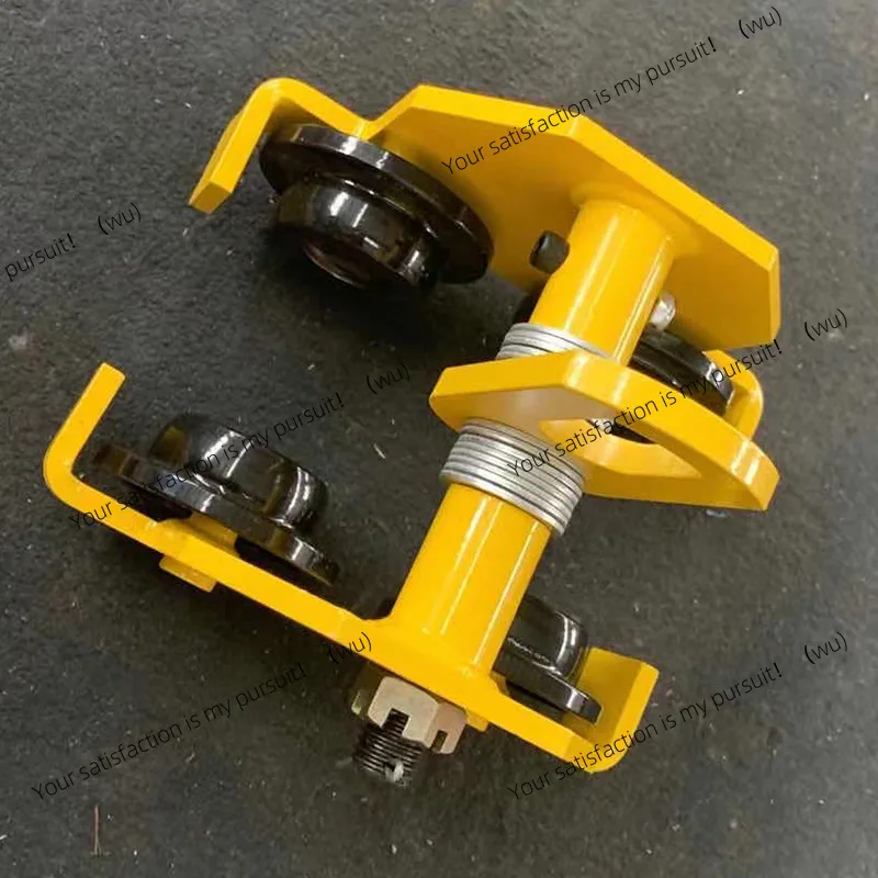 Anti-collision trolley I-beam chain hoist Monorail trolley 0.5/1/2 tons trapezoidal anti-collision sports car