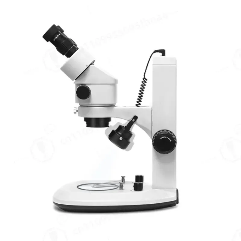 MS04A Binocular Stereoscopic Microscope 7X-45X Zoom, Precision Jewelry Engraving Gemstone Inspection Tool