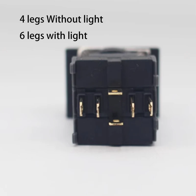 FA16 AH164 SAD16-FA16 CNC start button 16mm button switch reset self-locking 24V 220V rectangular button switch ProtectionSwitct