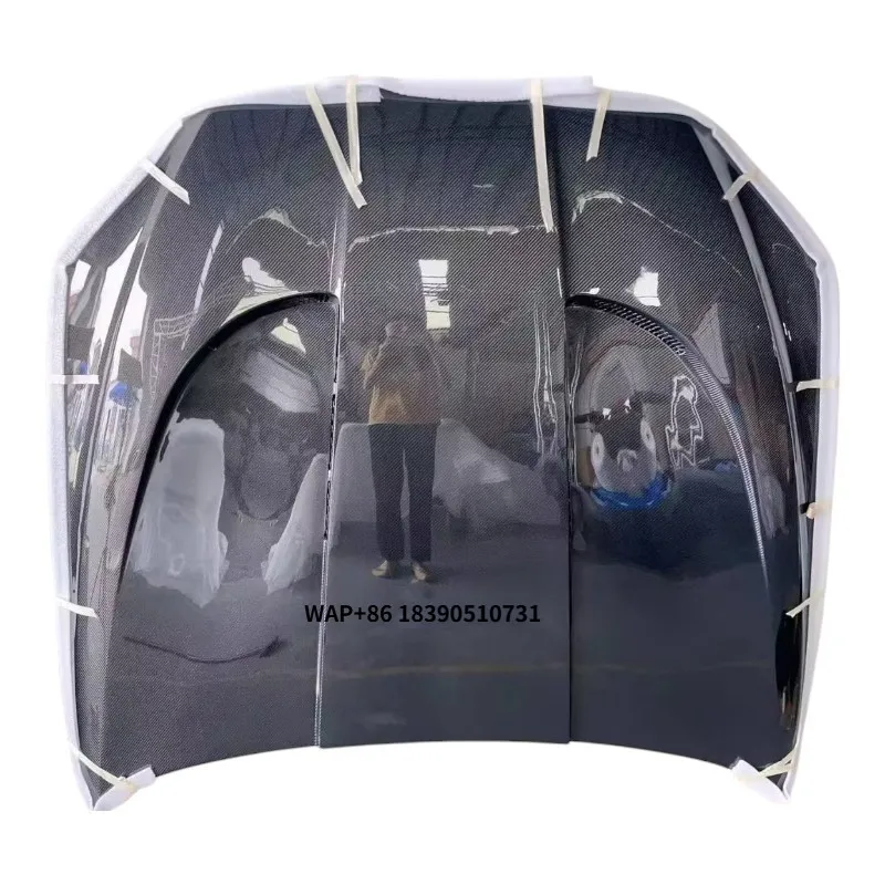 

New Carbon Fiber Front Engine Bonnet Hood for M6 6 Series F06 F12 F13 M6 Vented Design