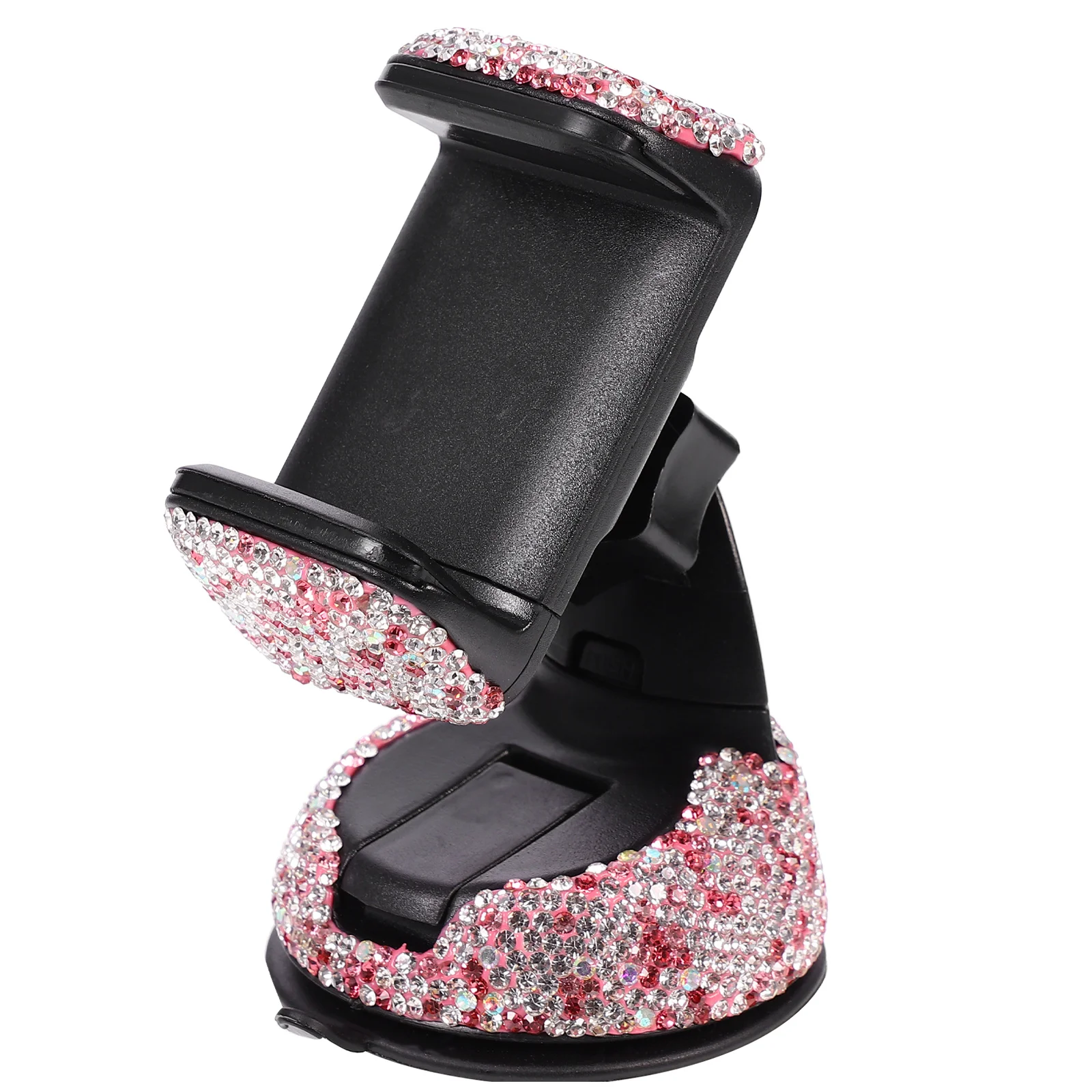 

1pc Car Phone Mount Holder 360° Adjustable For 4.0-6.4 Inch Smartphone Air Vent Dashboard Suction Cup Phone Rack Vehicle Mounted