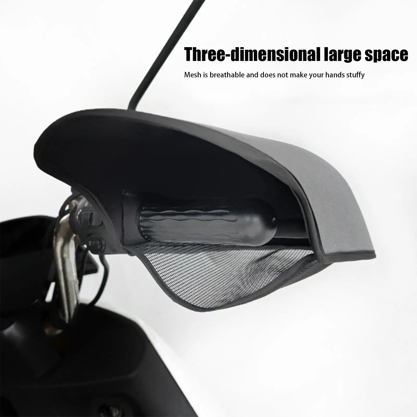 Motorcycle Handlebar Muffs Electric Vehicle Sun Protection Gloves Mittens Windproof Hand Covers Waterproof Grip Accessories image 2