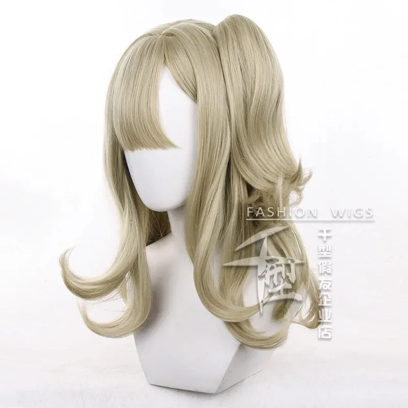 25COSGame Reverse 1999 Matilda Bouanich Cosplay Wig 60CM Grey Heat Resistant Synthetic Hair Anime Cosplay Wigs Halloween Men Wom