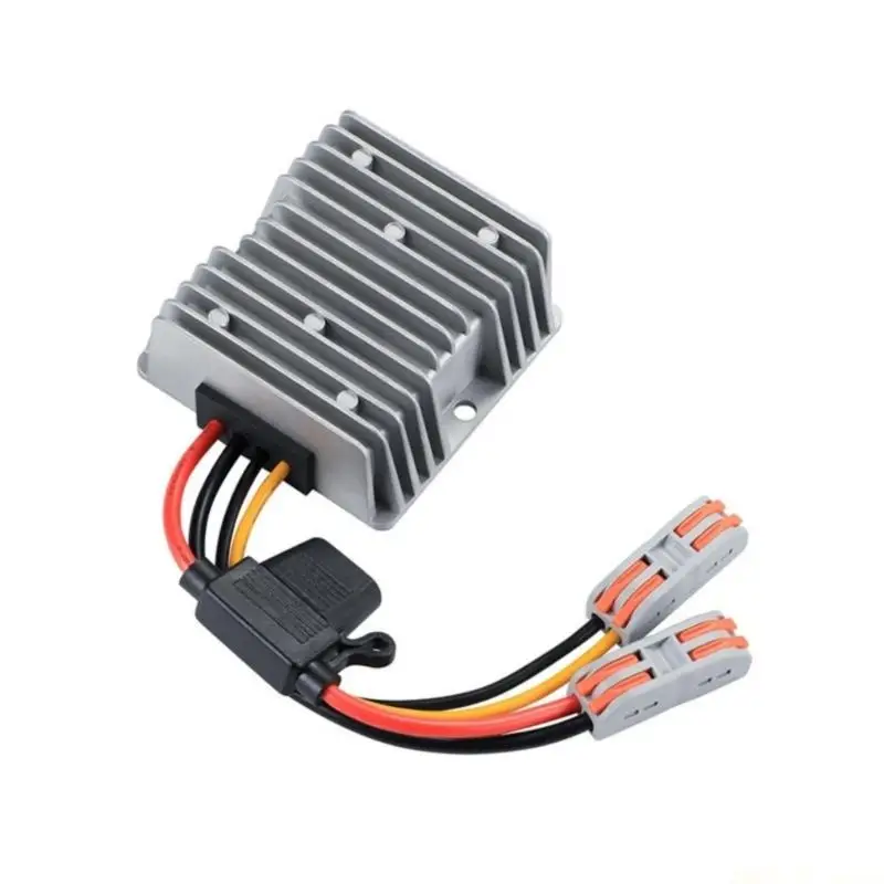M5TD Automotive DC12V To 24V 5A Converter Shock Resistant IP67 Wide Compatibility 12v to 24v Voltages Regulator