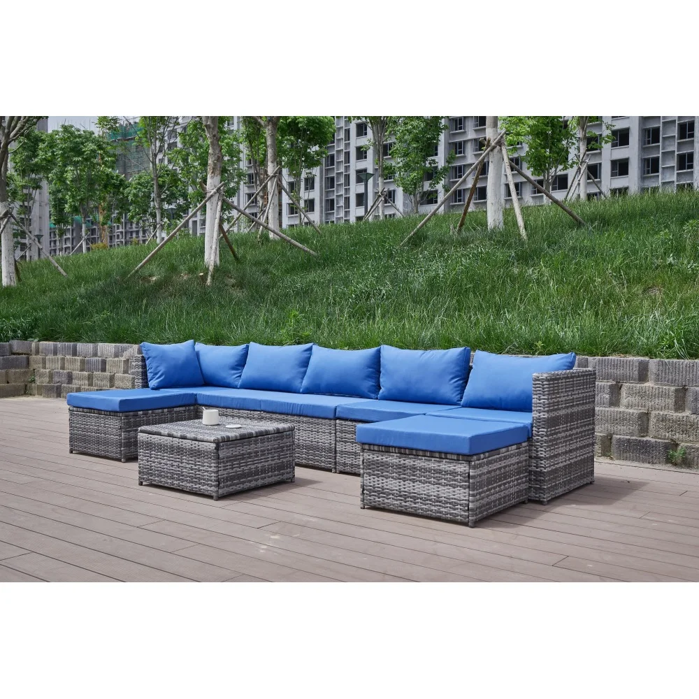 

Patio Sofa with Cushions