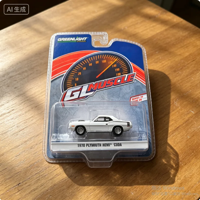 Green Light 1:64 Green Light Muscle Series 28-1970 Plymouth Hemi'Cuda Car Model Alloy Model Collectibles Children's Toy