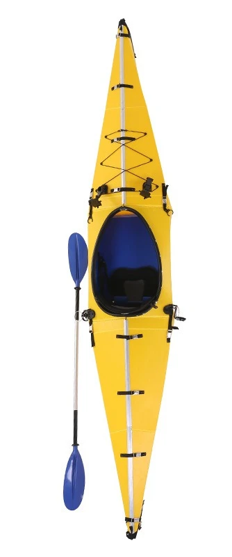 Folding kayak canoe ocean boat single boat drifting boat assault boat hard folding boat