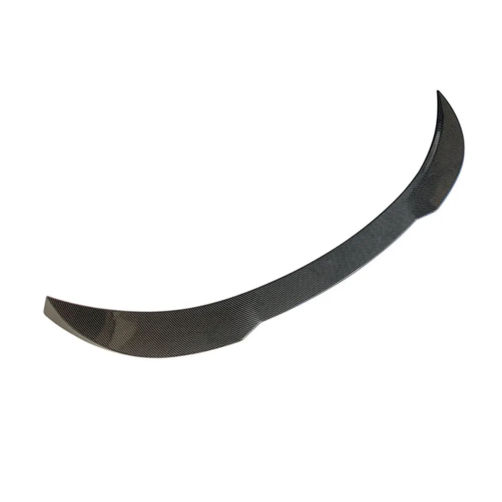 For Tesla Model 3 Rear Trunk Lid Spoiler Blade Design Wing ABS Plastic 2018-2022Automotive Parts Black Carbon Modification Piece