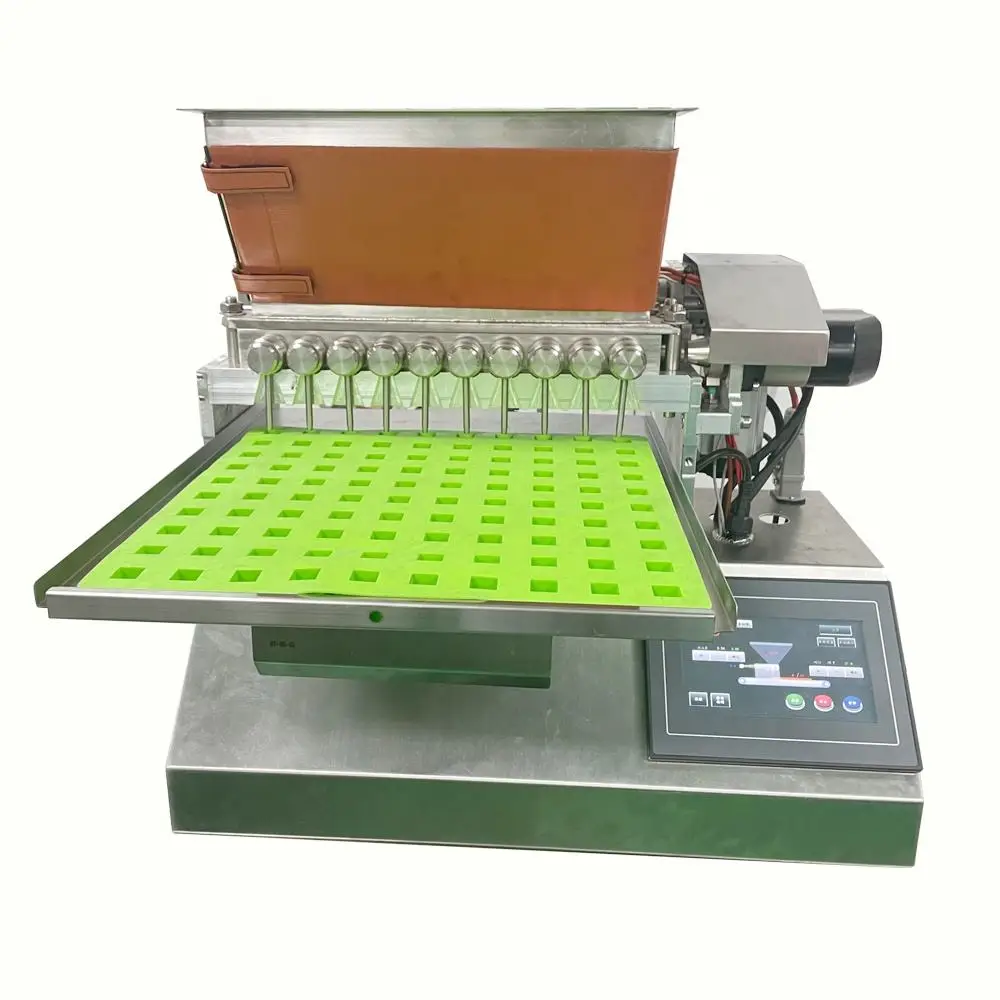 Automatic Jelly Automatic Bear Jelly Sugar Gummy Candy Making Machine Gummy Depositor Fudge Soft Sweets Chocolate Candy Bar