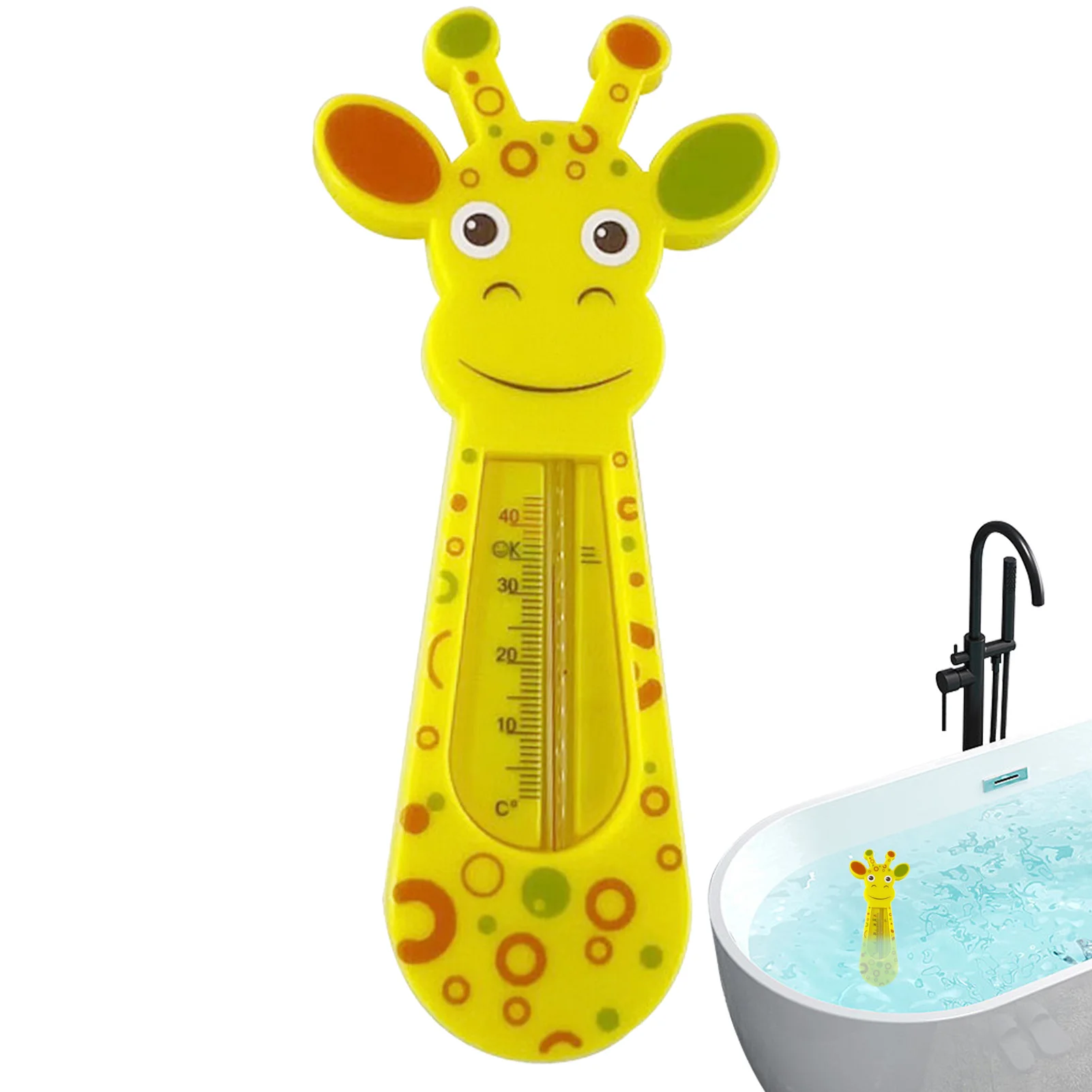 Bath Thermometer Lovely Giraffe Baby Tub Thermometer Bath Tub Thermometer Floating Toy Thermometer For Baby Shower Tools