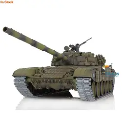 1/16 Heng długi zbiornik RC T72 7.0 ulepszony metalowy 3939 gąsienicowy szybki pojazd terenowy LED LED Light Electric TH20567