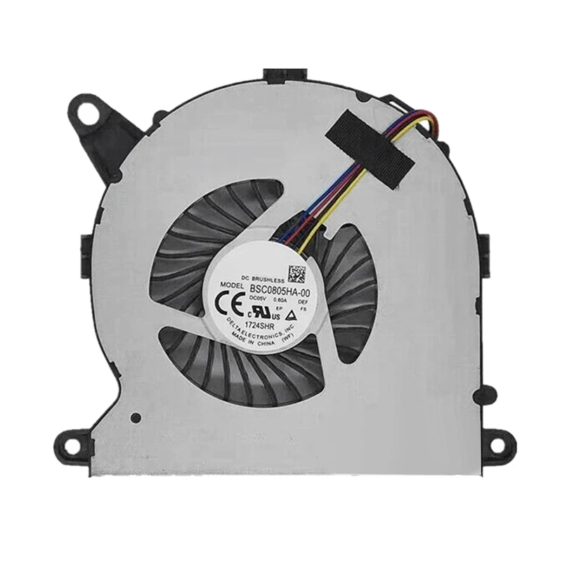 Ventilador de refrigeración de CPU para NUC8I7BEH, NUC8, I3, I5, I7, BSC0805HA-00, DC05V, 0.60A, 1Z24L9R, 4 pines, 3 uds.