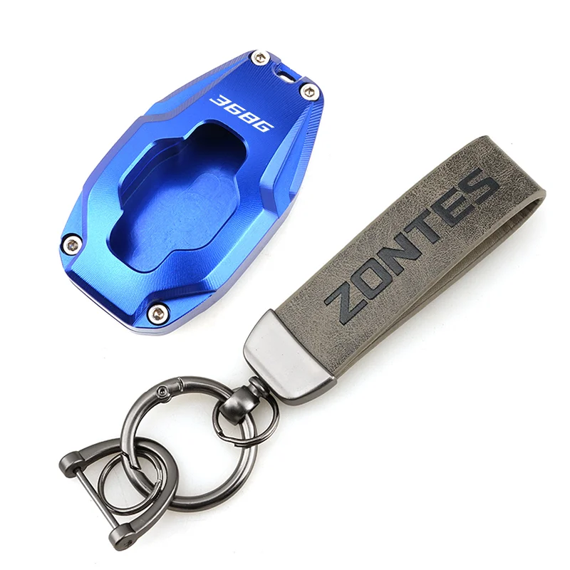 Für Zontes 368G 368 G 2023-2024 2025 2026+ CNC Fernbedienungs-Schlüsselgehäuse Schlüsselhülle & Schlüsselanhänger Motorradzubehör – Detail 6