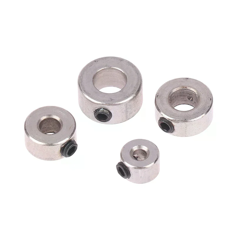 Mount Airplane Landing Gears! 10PCS Wheel Collar Locker Shaft Axle Steel Bushing Landing Gear Stopper Inner Dia 2.1-5.1MM