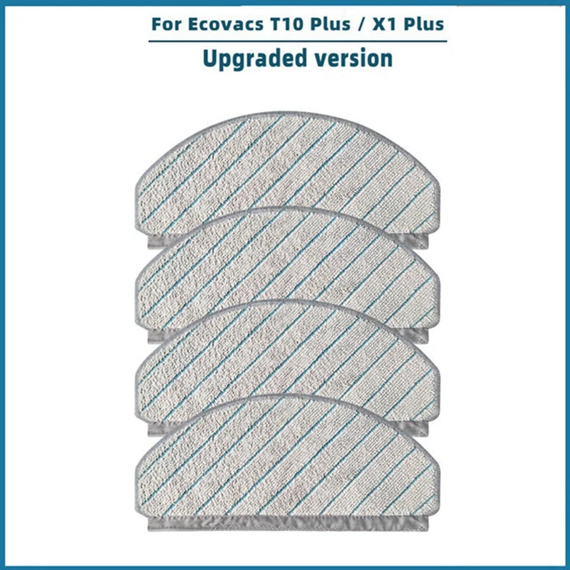 Per Ecovacs X1 Plus/T10 Plus Robot Vacuum pezzi di ricambio di ricambio spazzola laterale principale filtro Hepa sacchetto della polvere Mop Rag Cloth Cover