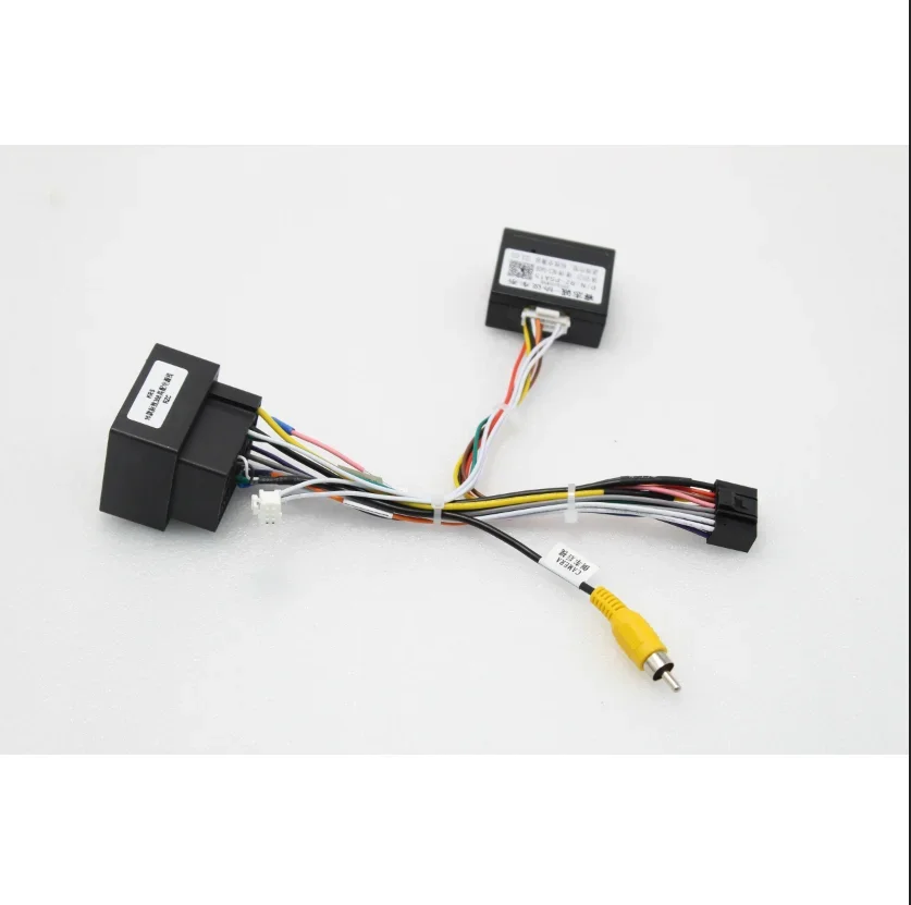 Car Android Stereo 16-pin  Wiring Harness For Peugeot 308 2016+ With CANBUS Box 2DIN Head Unit Stereo Plug Android navigation