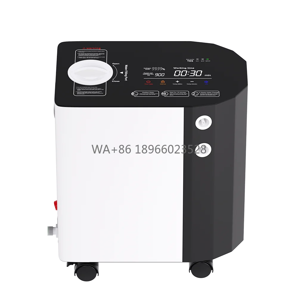 

Hydrogen Inhalation Machine Breathing Hydrogen Generator Inhaler business machines H2 Inhalation 900ml/min Brown Gas Pure