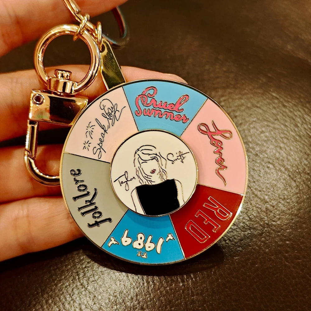 Music Singer Keychain, Fashion Accessory Gift