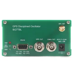 10MHz GPS DISCPLINED CLOCK GPSDO GPS Disciplined Clock GPSDO 10M Output Square Wave / Sine Wave GPS Oscillator