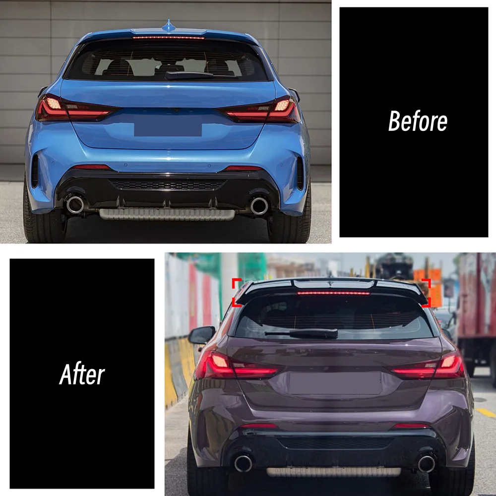 For 2019-2024 BMW 1 series F40 118i 120i 128ti M135i xDrive 116d 118d 120d Rear Roof Trunk Lid Spoiler Wings Car Accessorie Part