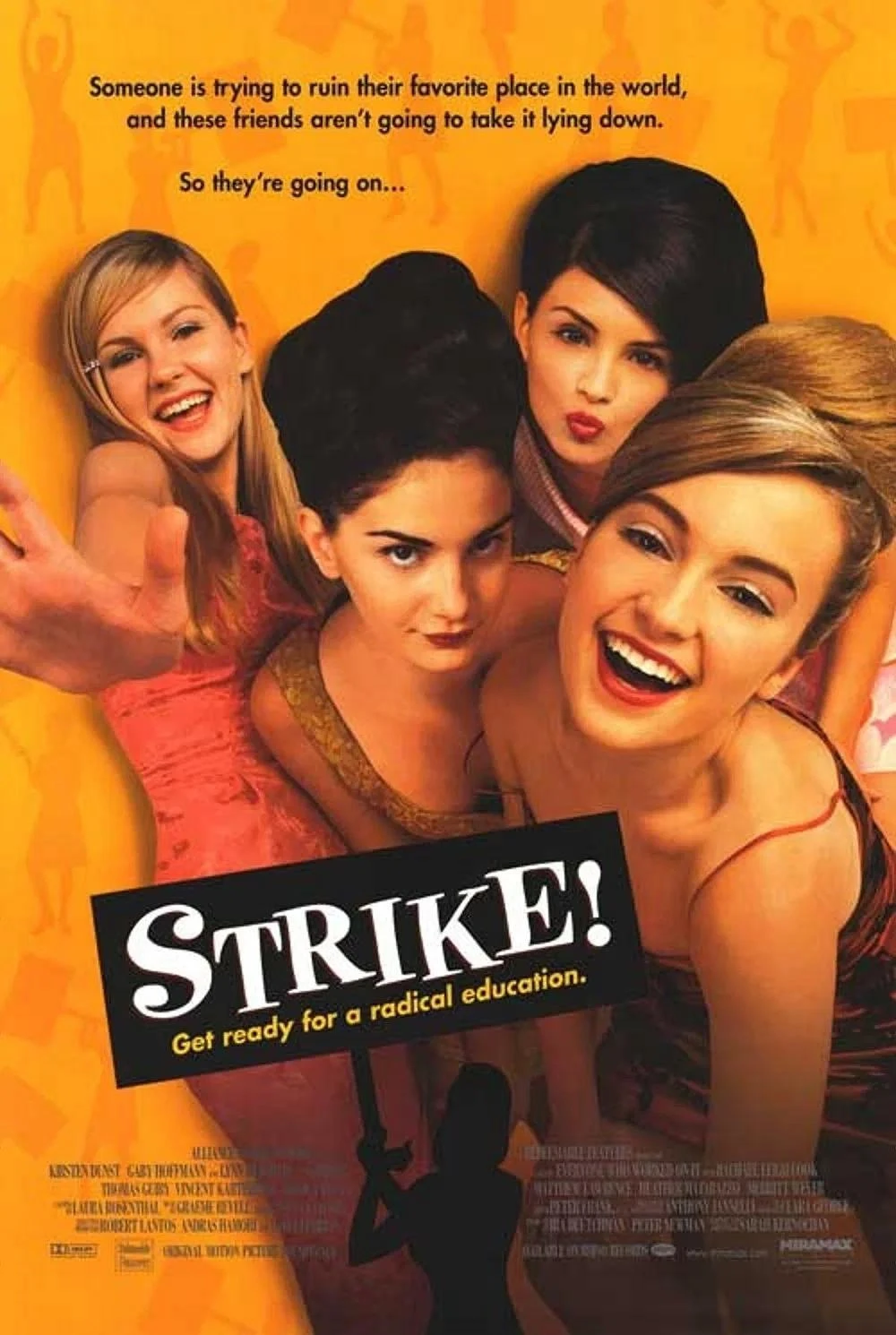 Movie All I Wanna Do (1998)Poster Canvas Painting Wall Art Home Decor