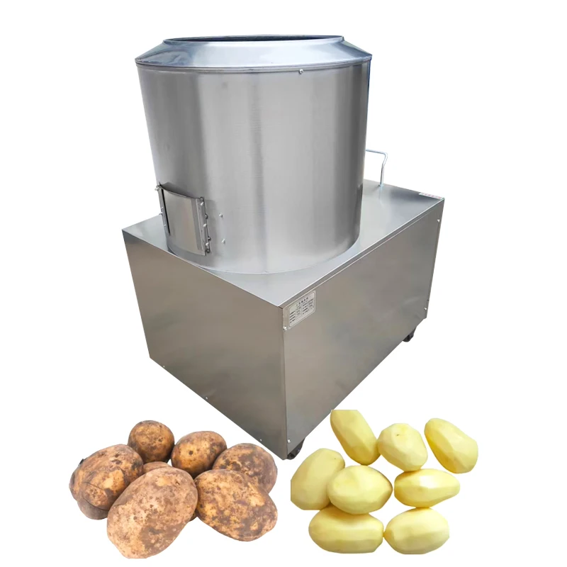 Automatic Commercial Stainless Steel Potato Peeler Electric Industrial Potato Peeling Machine