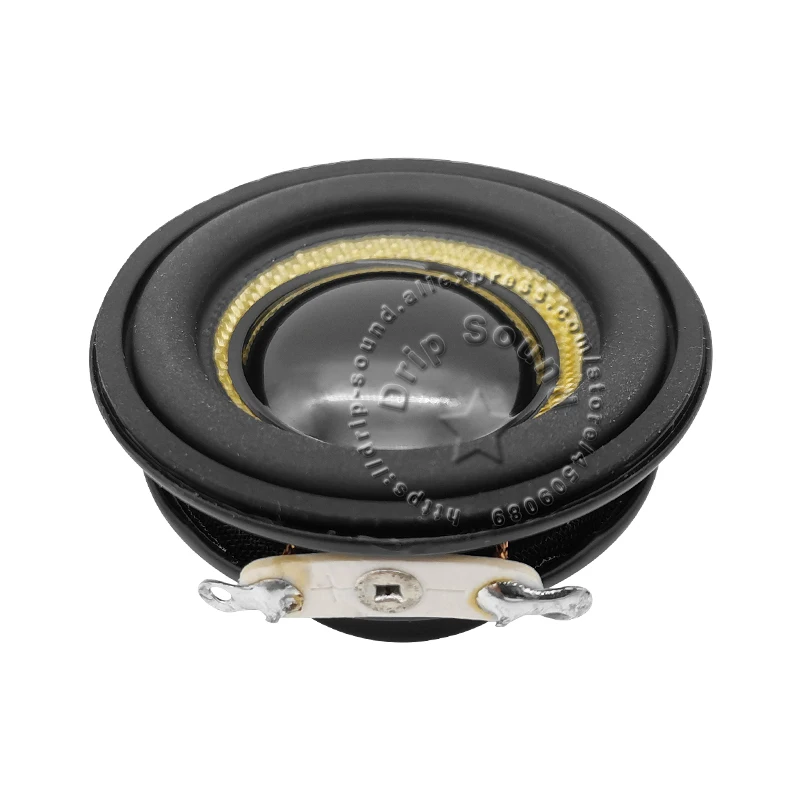 Altavoz estéreo con controlador magnético de neodimio, 2 piezas, 1,5 pulgadas, 4ohm, 5W, rango completo, 40mm/1,57"