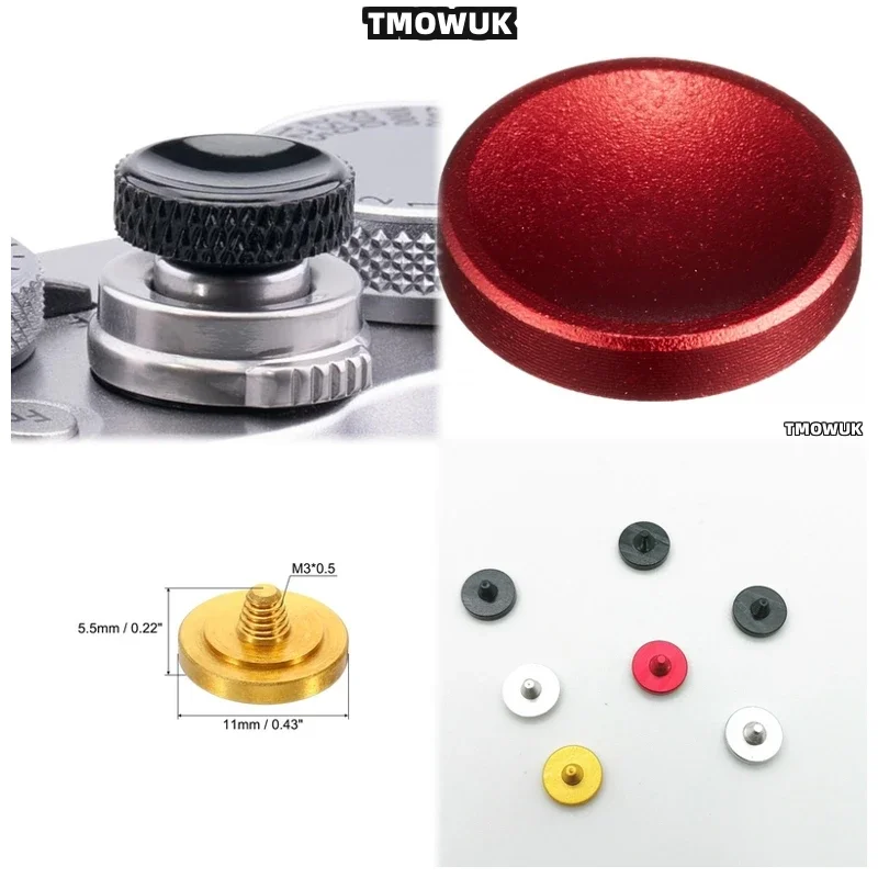 

For Canon 5D3 5D4 7D2 80D 70D 1500D 2000D F1 M5 M50 Aluminum Alloy Shutter Release Button Parts For