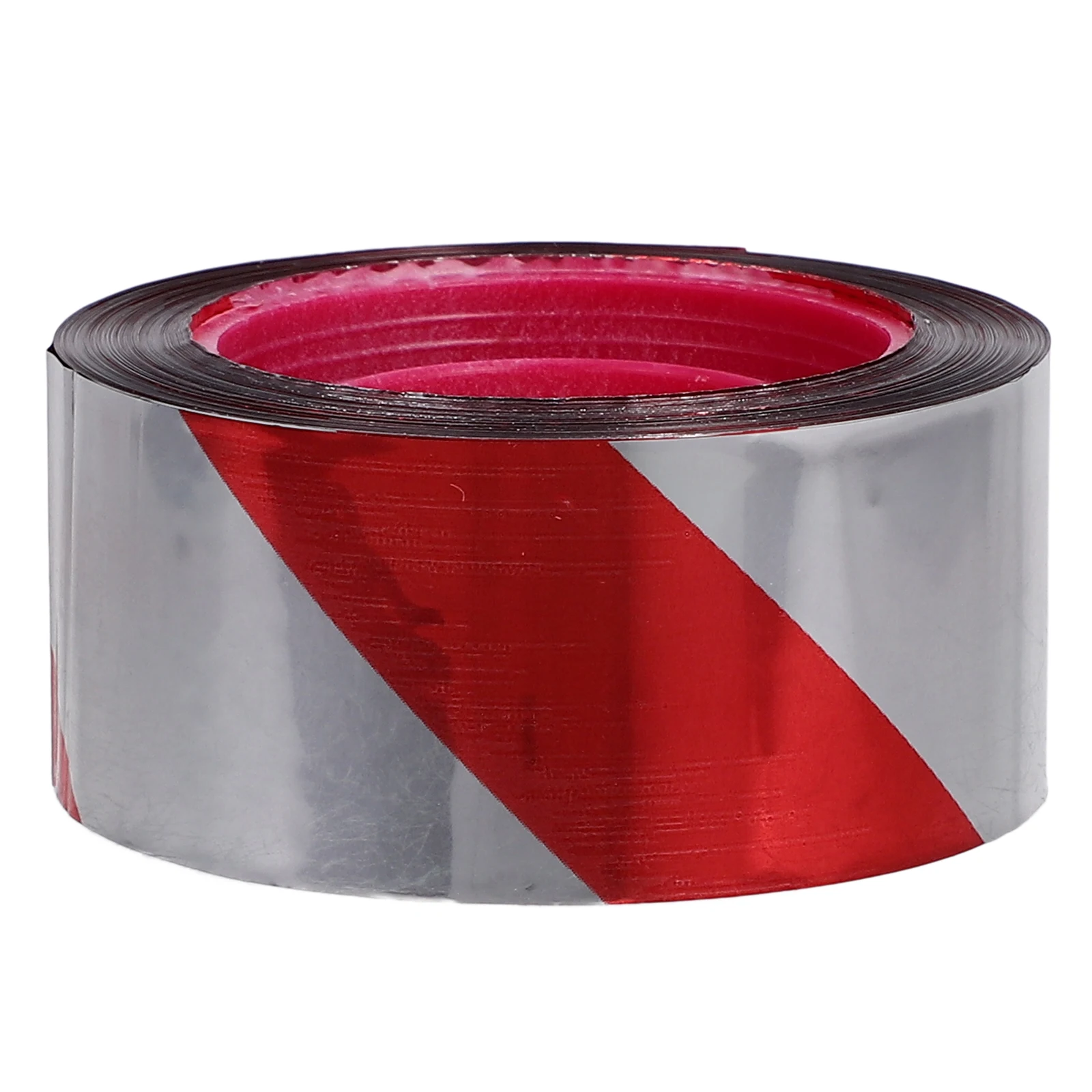 Warning Tape 10 Rolls Red White Caution Construction Safety Barrier Fire Signs Waterproof DIY Length Scare Moving Fright