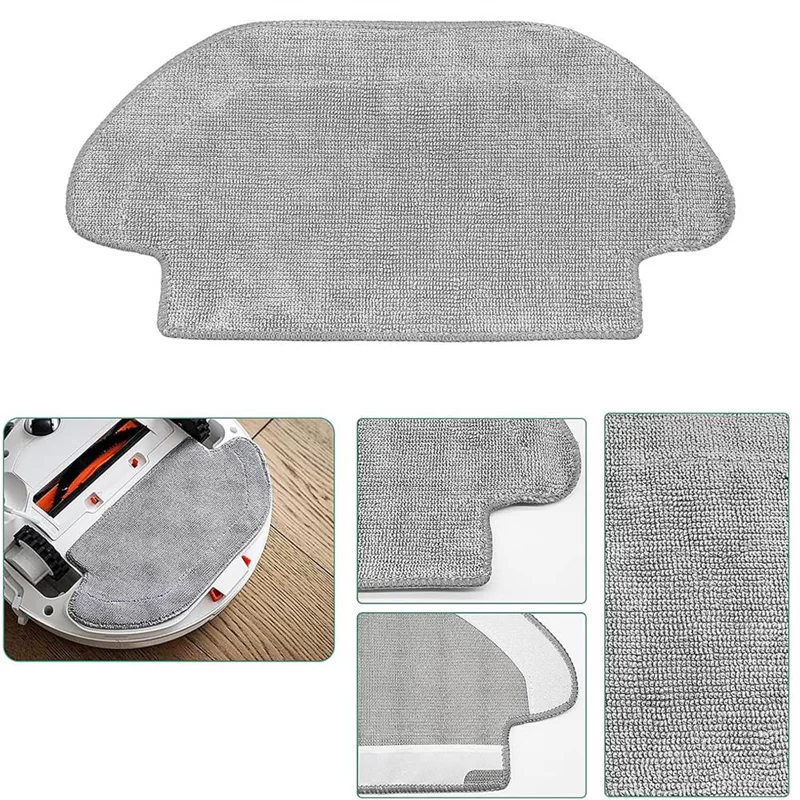 B58B-For Xiaomi Mi Robot Vacuum Mop 2S، Mop Pro، Mop P، S12، S10 EU، STYJ02YM، لـ Viomi V2 Pro، V3 SE، وسادة حامل قماش الممسحة