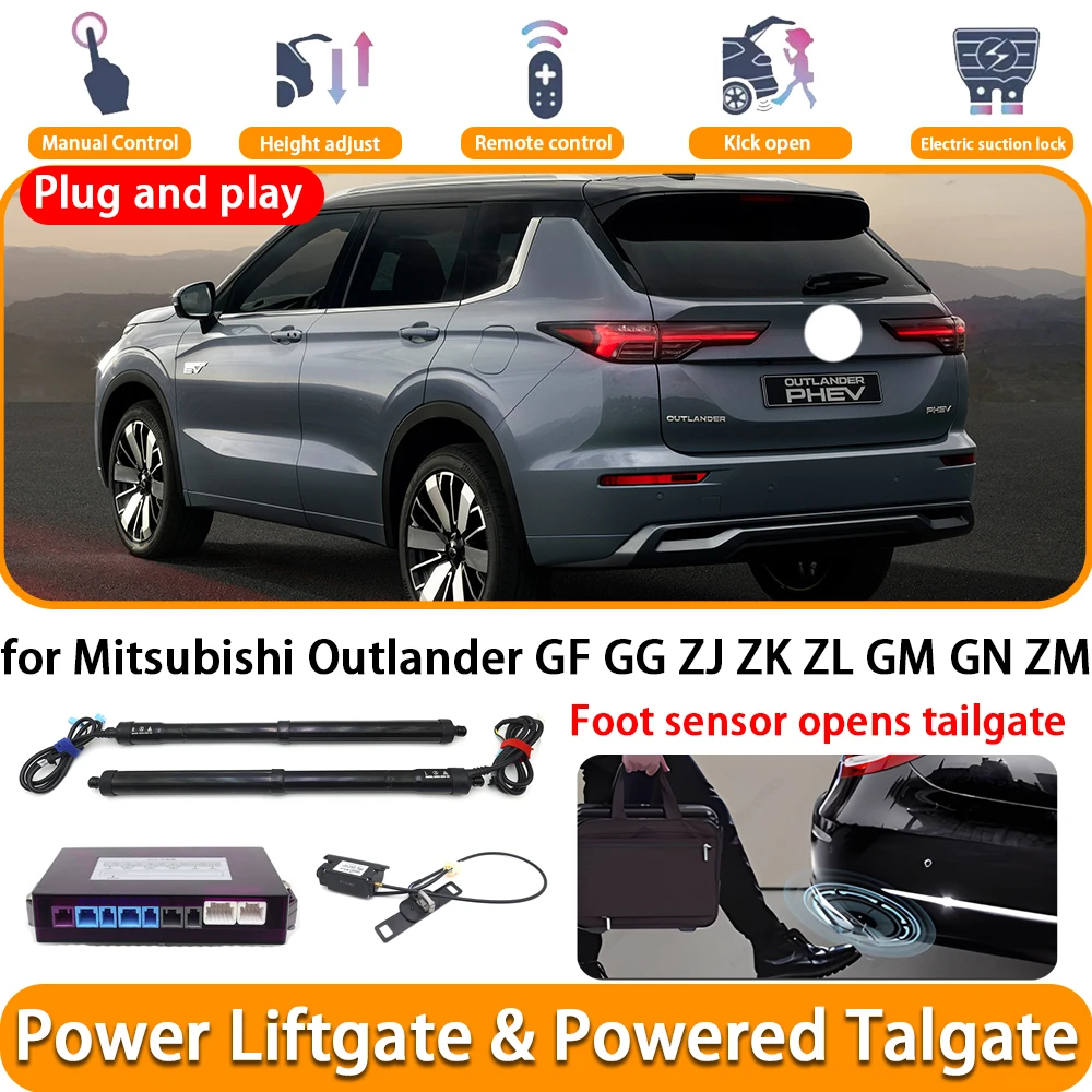 for Mitsubishi Outlander GF GG ZJ ZK ZL GM GN ZM OEM Electric Automatic Powered Tailgate Power Liftgate System Trunk Lift Kit