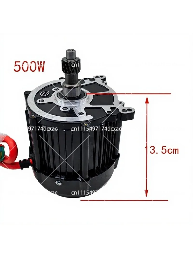 Electric Tricycle Rear Axle Brushless Motor Differential Hub for Four Wheeler Conversion Kit
