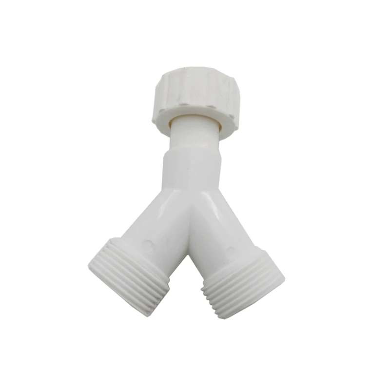 Comodo connettore a 3 vie Connettore splitter portatile a forma Y da 3/4'' Connettore per tubo flessibile Connettore a Y per