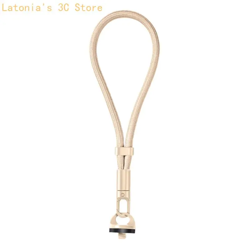 Hand Handgelenk Schnur Polyester Anti Verloren Lanyard Gürtel Seil mit 1/4 Zoll Adapter Schraube X3UB – Detail 5