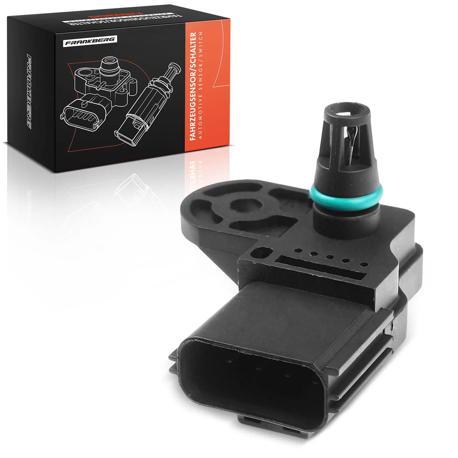 Frankberg 1x Sensor Inlaatpijp Druk Voor Ford Escort VI Escort VII Fiesta IV KA 1.2L 1.3 1.4L 1.6L XS6F9F479AB 1086439 1087424