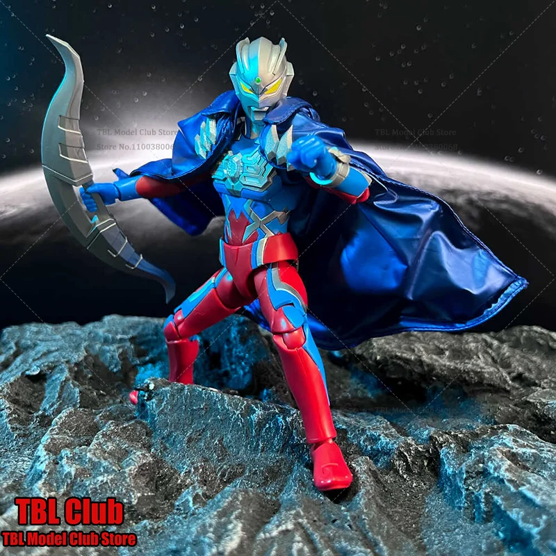 

1/12 Scale Male Clothes Cloak Ultraman Zero Space Security Team Japanese Tokusatsu Drama For SHF 6-inch Action Figure Soldier
