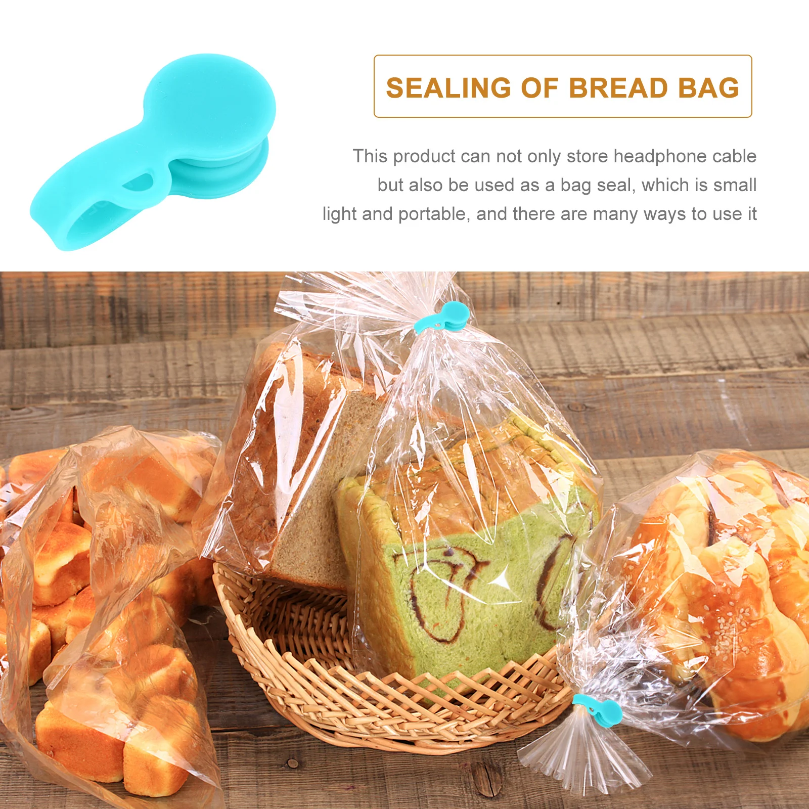 

6Pcs Earphone Wire Holder Silicone Cable Organizer Compact Storage Tool for Headphones USB Cables At Home Or Office Use