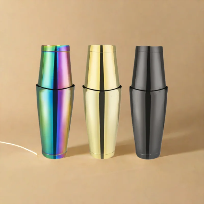 Upgraded Stainless Steel Boston Shaker Cocktail Mixing Tins Professional Bartender Tools Kit Best Selling