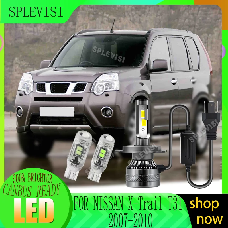 

offers 20000 lumens of white light, dramatically improving nighttime visibility LED For NISSAN X-Trail T31 2007 2008 2009 2010